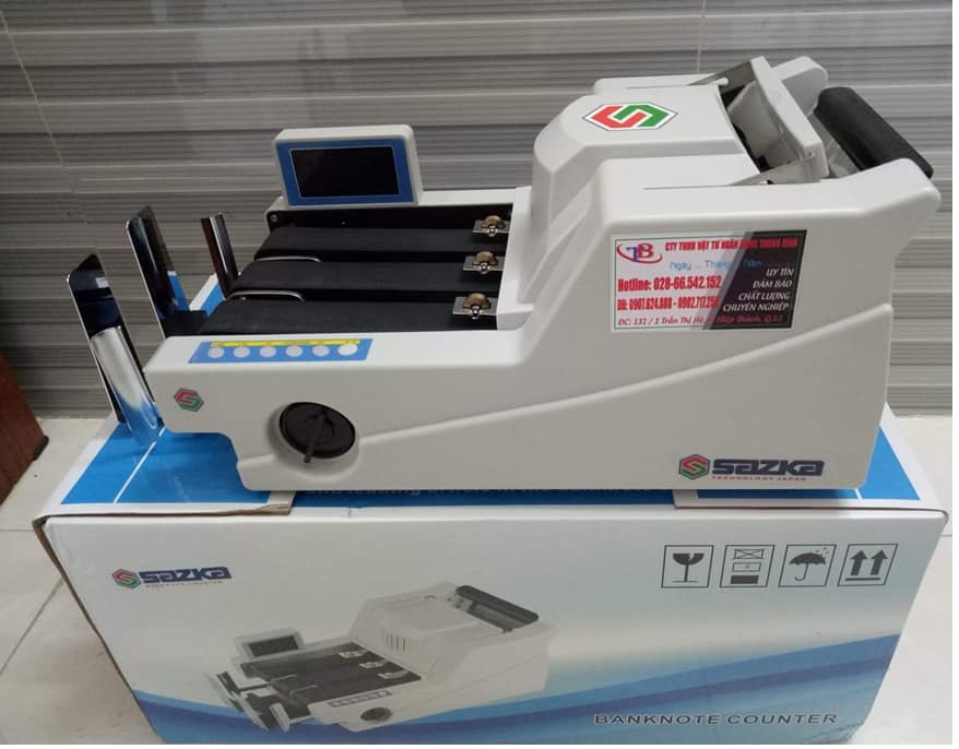 MÁY ĐẾM TIỀN SAZKA-TB02A